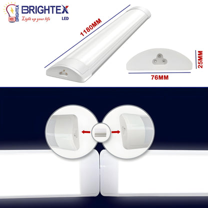 4FT LED Batten Light 50W Connectable