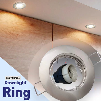 GU10 Holder downlight IP20-Ring – Available in Various Colors