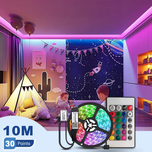 RGB LED Strip Light with Remote – IP20