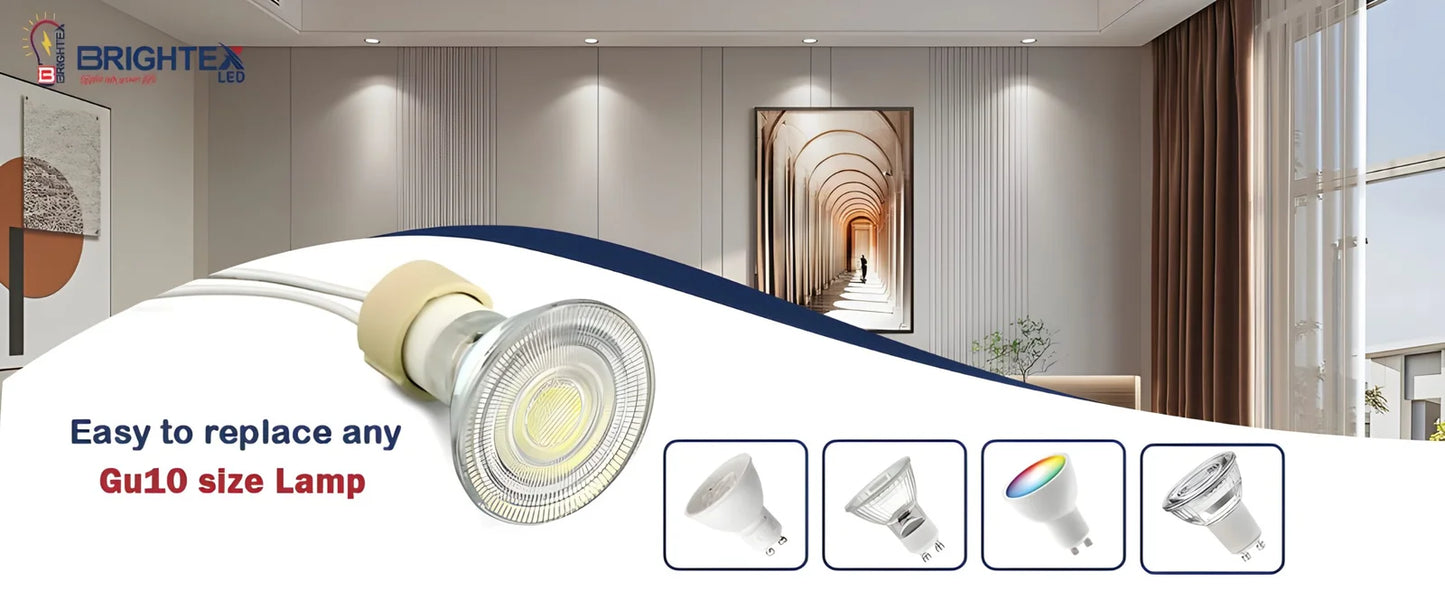 GU10 Holder downlight IP20-Ring – Available in Various Colors