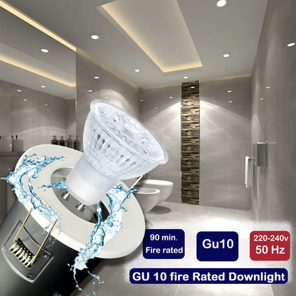 GU10 Holder downlight IP65, 35W Available in Various Colors