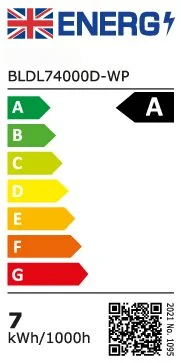 7W SMD Fire rated Downlight | IP20 | White & Brushed Chrome