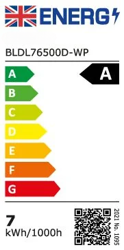 7W SMD Fire rated Downlight | IP20 | White & Brushed Chrome