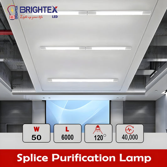 4FT LED Batten Light 50W Connectable